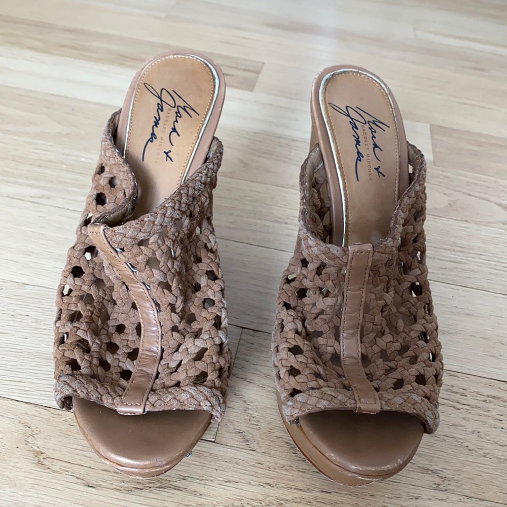 Mark & James wedge heels